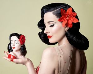Image post by @ditavonteese on Instagram