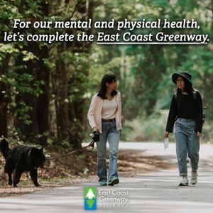Image post by @eastcoastgreenway on Instagram