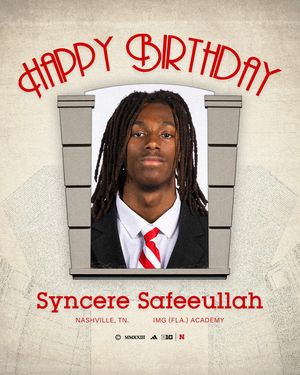 Image post by @huskerfootball on Instagram