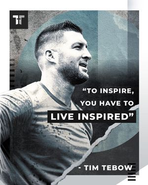 Image post by @timtebow on Instagram