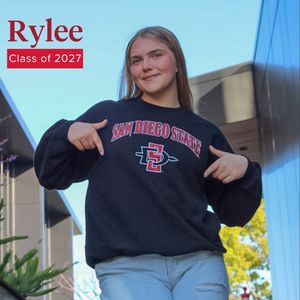 Image post by @sdsuadmissions on Instagram