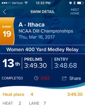 Image post by @ithacaswimdive on Instagram