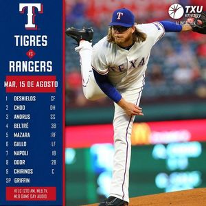 Image post by @rangersdetexas on Facebook