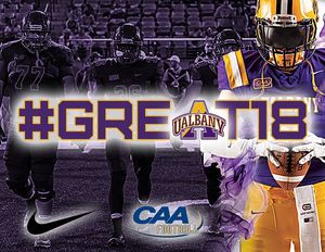 Image post by @ualbanyfootball on Instagram