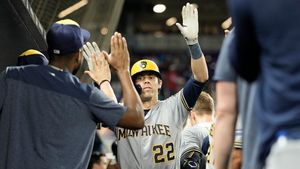 Image post by @Brewers on Twitter