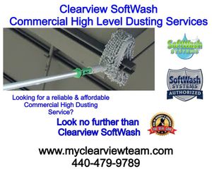 Image post by @clearviewsoftwash.oh on Facebook