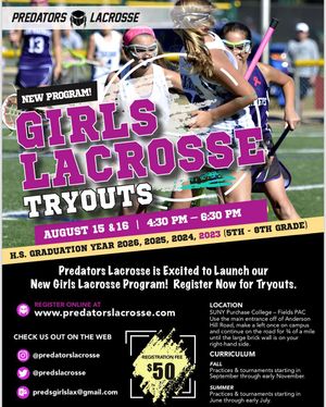 Image post by @predatorslacrosse on Instagram