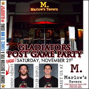 Image post by @atlgladiators on Instagram
