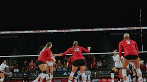 Video post by @OhioStateWVB on Twitter