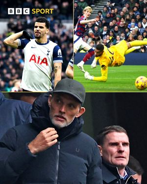 Image post by @BBCSport on Twitter