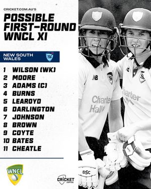 Image post by @cricketcomau on Twitter