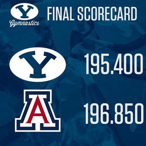Image post by @byugymnastics on Instagram