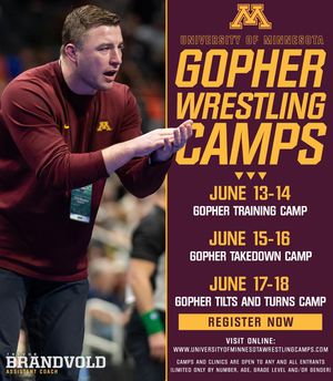 Image post by @gopherwrestling on Instagram