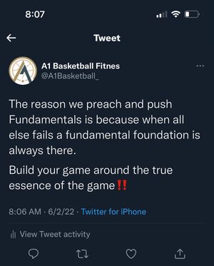 Image post by @_a1basketball on Instagram