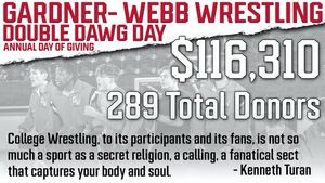 Image post by @gwuwrestling on Instagram