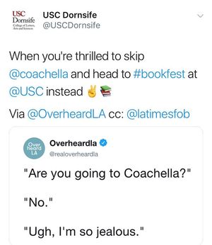 Image post by @uscdornsife on Instagram