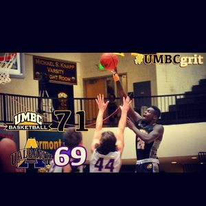 Image post by @umbcbasketball on Instagram