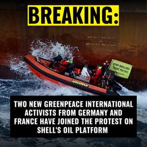 Image post by @greenpeaceusa on Instagram