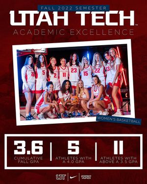 Image post by @utahtech_wbb on Instagram