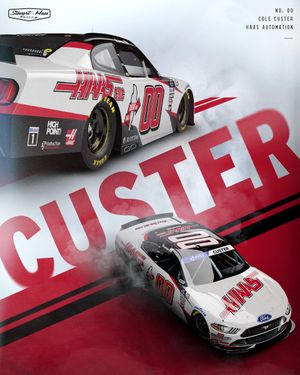 Image post by @StewartHaasRcng on Twitter