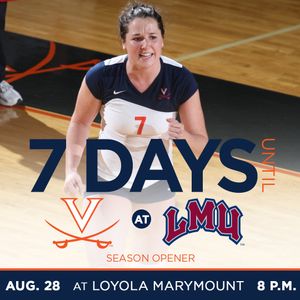 Image post by @uvavolleyball on Instagram