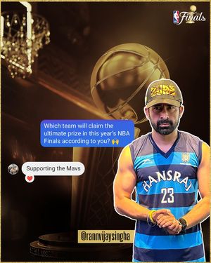 Image post by @nbaindia on Instagram