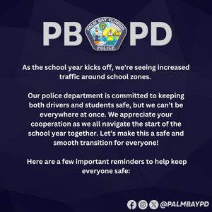 Image post by @palmbaypd on Instagram