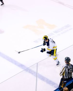 Image post by @umichhockey on Instagram
