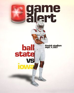 Image post by @ballstatefb on Twitter