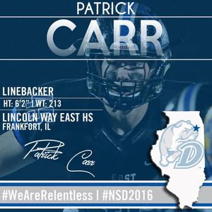 Image post by @drakebulldogsfb on Instagram