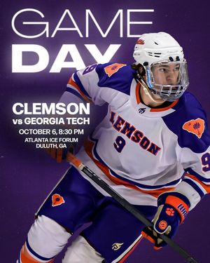 Image post by @clemsonicehockey on Instagram