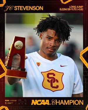 Image post by @usc_track_field on Instagram