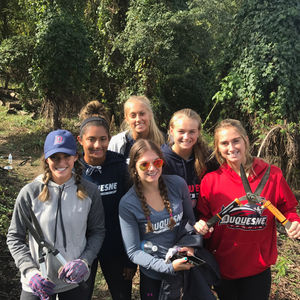 Image post by @duquesnetennis on Instagram