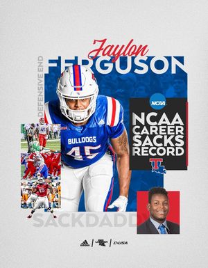 Image post by @LATechFB on Twitter