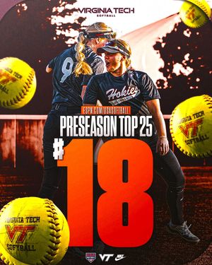 Image post by @hokiessoftball on Instagram