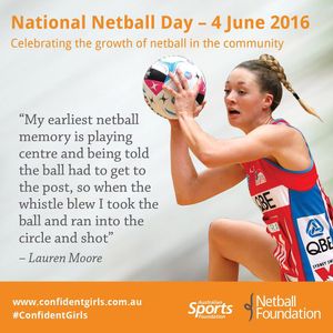 Image post by @netballaust on Instagram