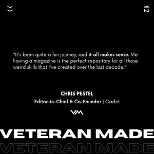 Image post by @veteranmadepod on Instagram