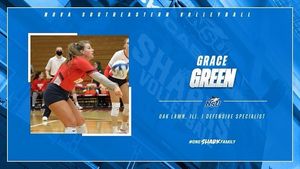 Image post by @nsu_vball on Instagram