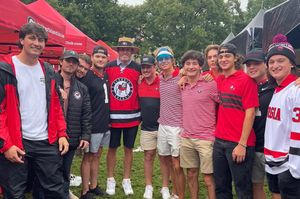 Image post by @UGAHockey on Twitter