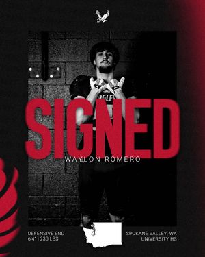Image post by @ewu_football on Instagram