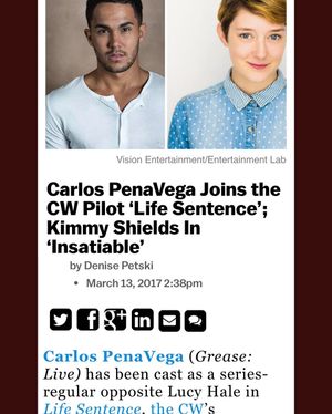 Image post by @therealcarlospena on Instagram