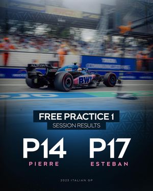 Image post by @alpinef1team on Instagram