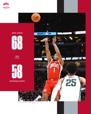Image post by @OhioStateHoops on Twitter
