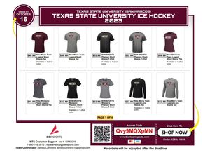Image post by @txst_hockey on Instagram