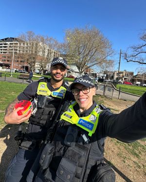 Image post by @victoriapolice on Instagram