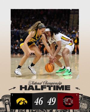 Image post by @MarchMadnessWBB on Twitter