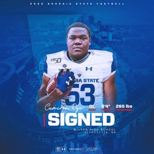 Image post by @gsu_football on Instagram