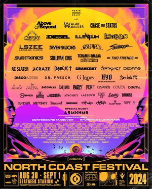 Image post by @northcoastfest on Instagram