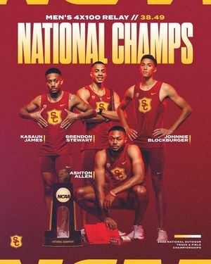 Image post by @usc_track_field on Instagram