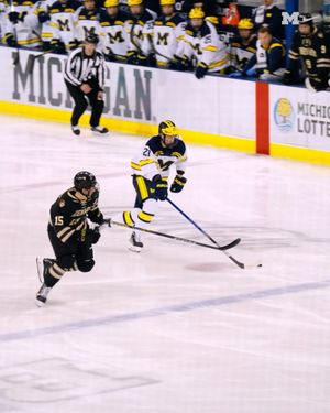 Image post by @umichhockey on Instagram